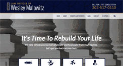 Desktop Screenshot of malowitzlaw.com
